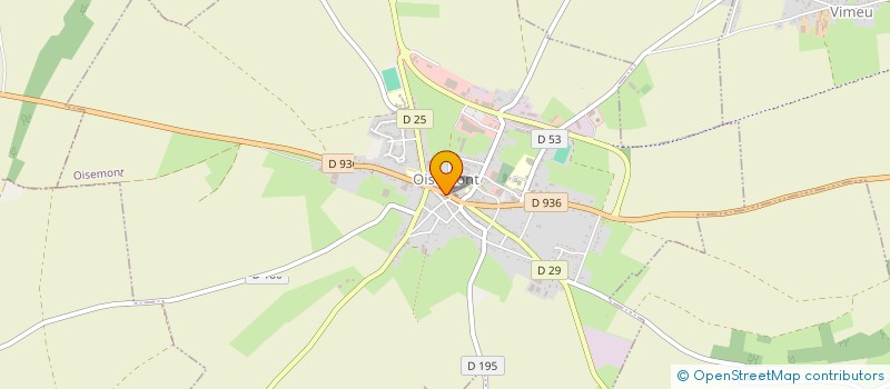 localisation de l'entreprise MADAME CHRISTINE HUIGNEZ à OISEMONT