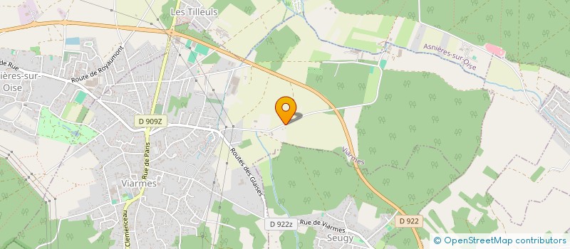 localisation de l'entreprise MADAME CHRISTINE HUVIER  VIARMES