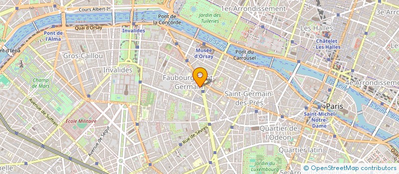 localisation de l'entreprise MADAME CHRISTINE IBNOU -SINA  PARIS