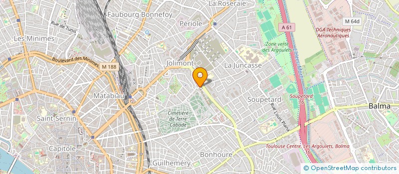 localisation de l'entreprise MADAME CHRISTINE ISAAC à TOULOUSE