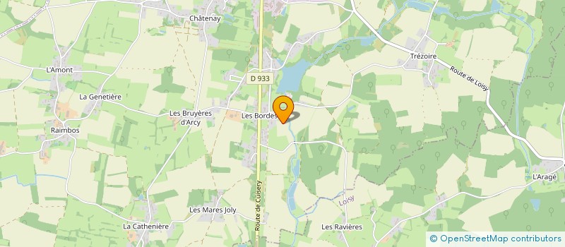 localisation de l'entreprise MADAME CHRISTINE JACOTIN  SIMANDRE