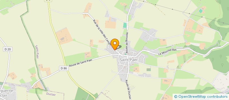 localisation de l'entreprise MADAME CHRISTINE JACQUEMIN  SAINT-PAER