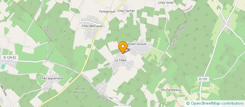 localisation de l'entreprise MADAME CHRISTINE JATHAN  ECOYEUX