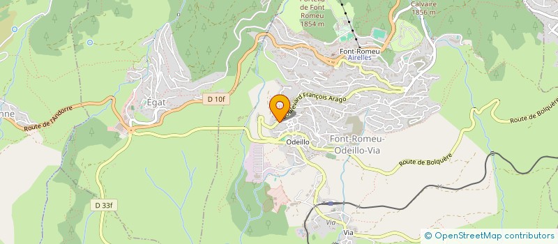 localisation de l'entreprise MADAME CHRISTINE JEAN  FONT-ROMEU-ODEILLO-VIA