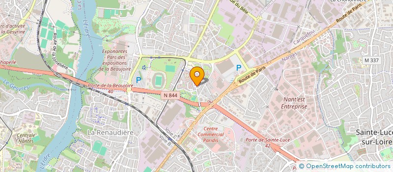 localisation de l'entreprise MADAME CHRISTINE JEGO à NANTES