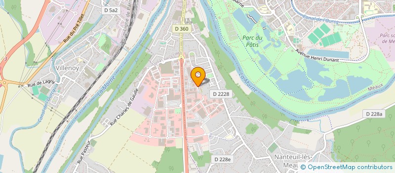 localisation de l'entreprise MADAME CHRISTINE JOLIVET à NANTEUIL-LES-MEAUX