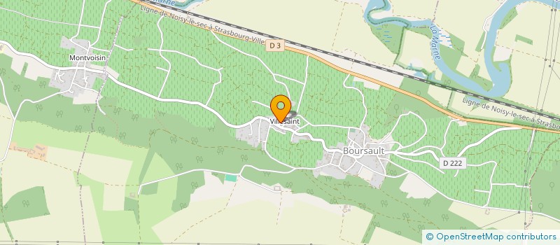 localisation de l'entreprise MADAME CHRISTINE JOLY  COEUR-DE-LA-VALLEE