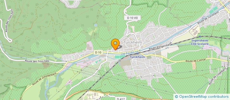localisation de l'entreprise MADAME CHRISTINE KAUFFMANN  TURCKHEIM