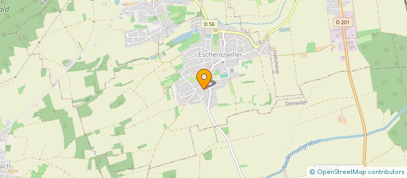 localisation de l'entreprise MADAME CHRISTINE KELLER  BRUEBACH