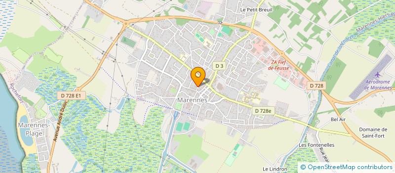 localisation de l'entreprise MADAME CHRISTINE KEPINSKI  MARENNES-HIERS-BROUAGE