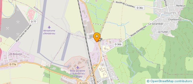 localisation de l'entreprise MADAME CHRISTINE KERWICH  AMBERIEU-EN-BUGEY