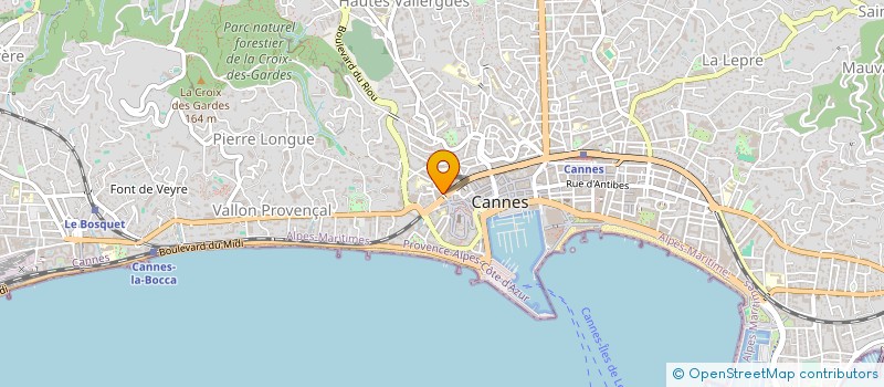 localisation de l'entreprise MADAME CHRISTINE KIGER à CANNES