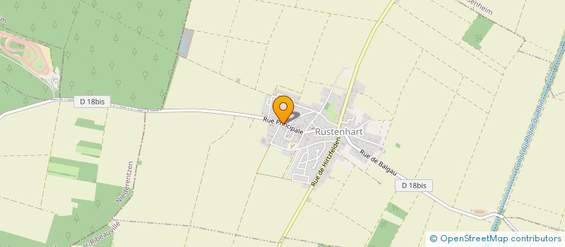 localisation de l'entreprise MADAME CHRISTINE KOCHER  ROGGENHOUSE