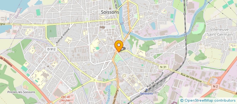 localisation de l'entreprise MADAME CHRISTINE KOOB à SOISSONS