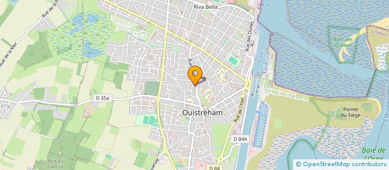 localisation de l'entreprise MADAME CHRISTINE KWAK  OUISTREHAM