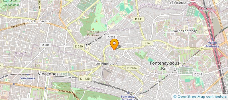 localisation de l'entreprise MADAME CHRISTINE LACOIN à FONTENAY-SOUS-BOIS