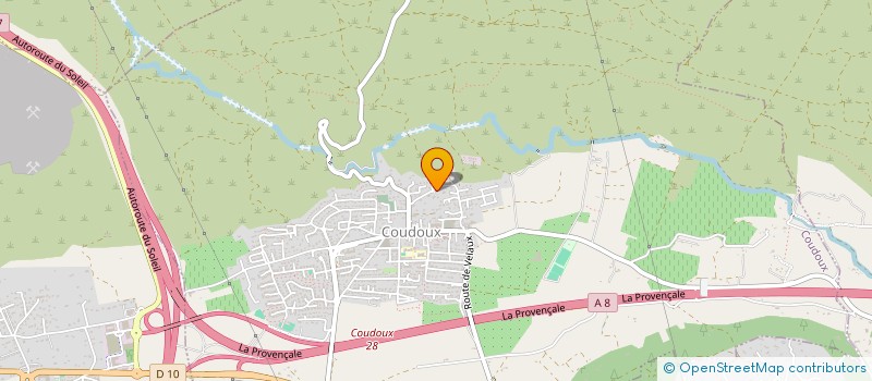 localisation de l'entreprise MADAME CHRISTINE LACREUSETTE  COUDOUX