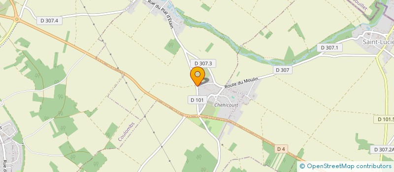 localisation de l'entreprise MADAME CHRISTINE LAGNON à SENANTES
