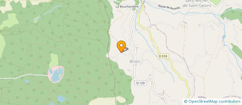 localisation de l'entreprise MADAME CHRISTINE LAIGUILLON  BRION