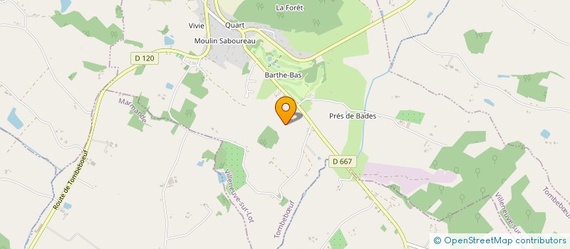 localisation de l'entreprise MADAME CHRISTINE LALIMAN  TOMBEBUF