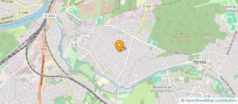 localisation de l'entreprise MADAME CHRISTINE LALLEMANG  CROSNE