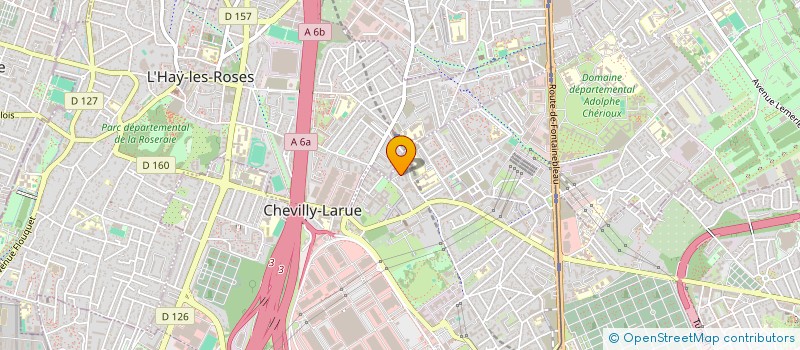 localisation de l'entreprise MADAME CHRISTINE LAM  CHEVILLY-LARUE