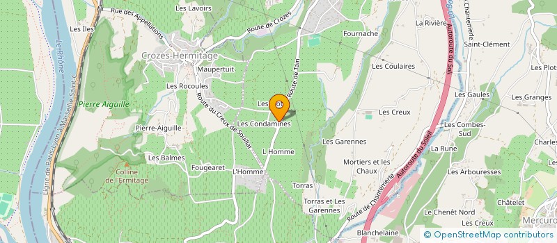 localisation de l'entreprise MADAME CHRISTINE LAMBERT  EROME