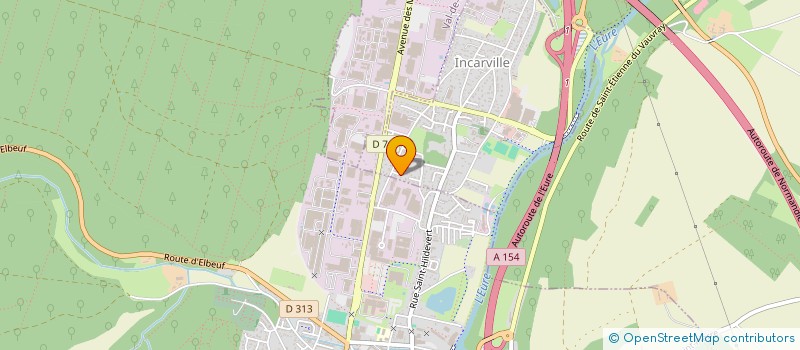 localisation de l'entreprise MADAME CHRISTINE LAMBERT  INCARVILLE