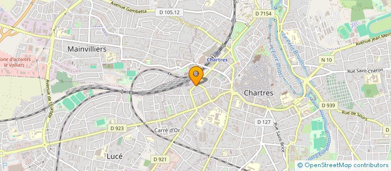 localisation de l'entreprise MADAME CHRISTINE LAME à CHARTRES
