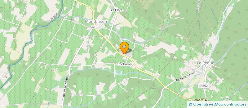 localisation de l'entreprise MADAME CHRISTINE LANCE à MONTBRISON-SUR-LEZ