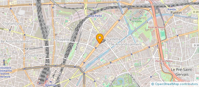 localisation de l'entreprise MADAME CHRISTINE LANZI  PARIS