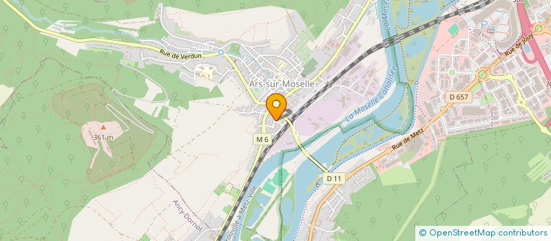 localisation de l'entreprise MADAME CHRISTINE LAPORTE  ANCY-DORNOT