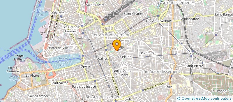 localisation de l'entreprise MADAME CHRISTINE LAPRE à MARSEILLE