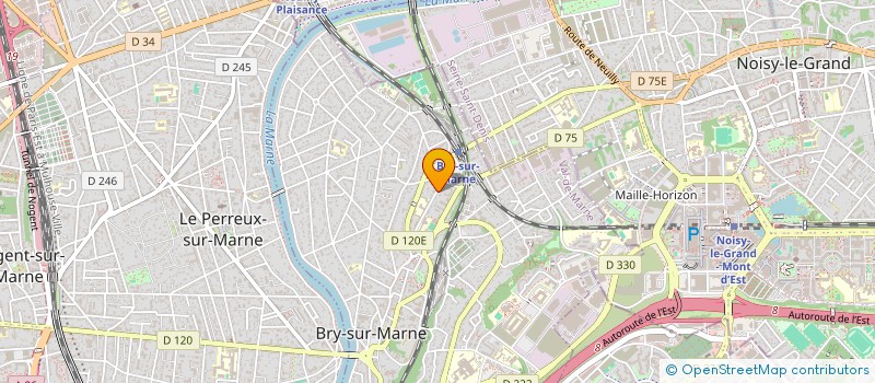 localisation de l'entreprise MADAME CHRISTINE LAROCHE à BRY-SUR-MARNE