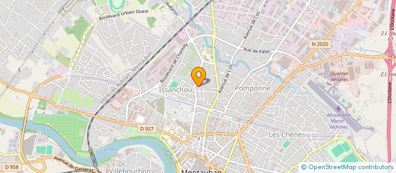 localisation de l'entreprise MADAME CHRISTINE LARROQUE  MONTAUBAN