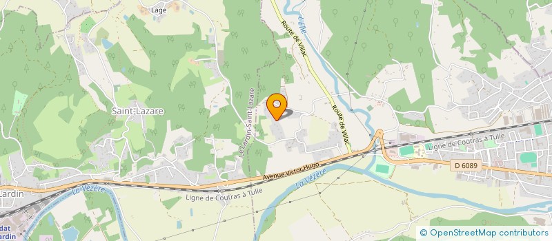 localisation de l'entreprise MADAME CHRISTINE LASCONJARIAS  TERRASSON LAVILLEDIEU