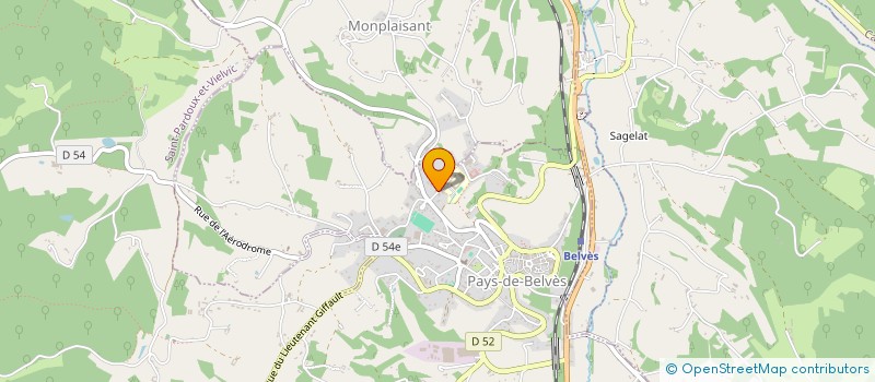 localisation de l'entreprise MADAME CHRISTINE LASSERRE  CADILLAC-SUR-GARONNE