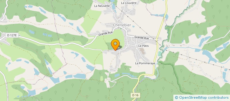 localisation de l'entreprise MADAME CHRISTINE LATEUR  CHENEBIER