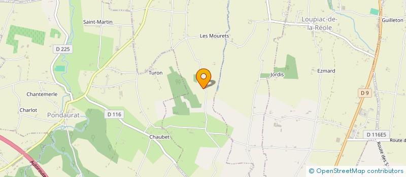 localisation de l'entreprise MADAME CHRISTINE LATRILLE  PUYBARBAN