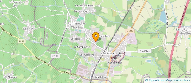 localisation de l'entreprise MADAME CHRISTINE LATTAUD à CHASSELAS