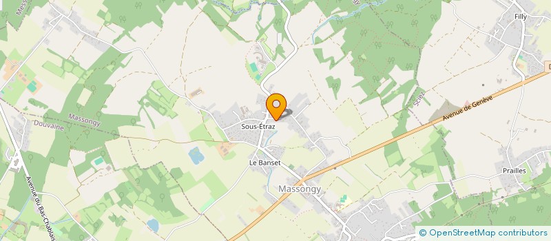 localisation de l'entreprise MADAME CHRISTINE LAUCAGNE  MASSONGY