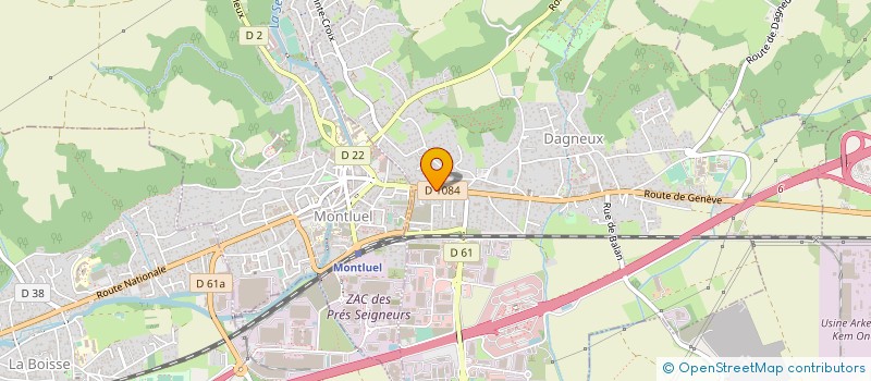 localisation de l'entreprise MADAME CHRISTINE LAURENT  DAGNEUX