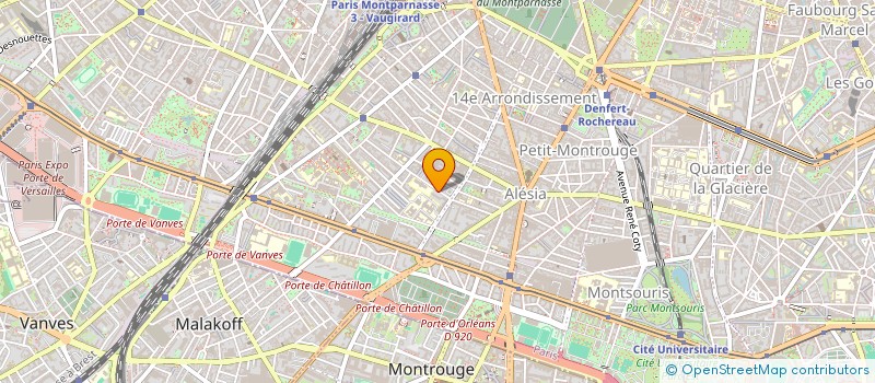 localisation de l'entreprise MADAME CHRISTINE LAURION  PARIS