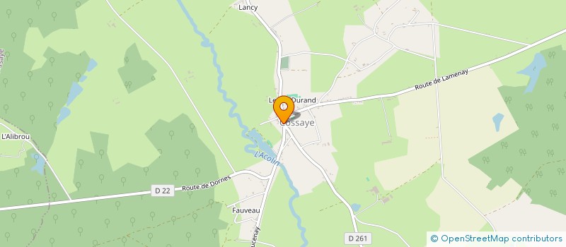 localisation de l'entreprise MADAME CHRISTINE LAVEVRE à SOUGY-SUR-LOIRE
