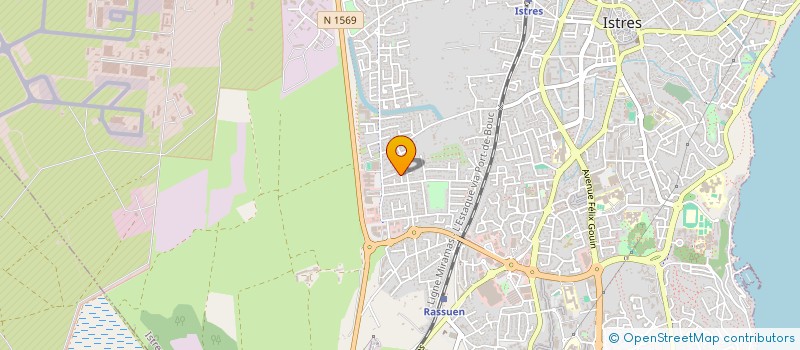 localisation de l'entreprise MADAME CHRISTINE LAVIE  ISTRES