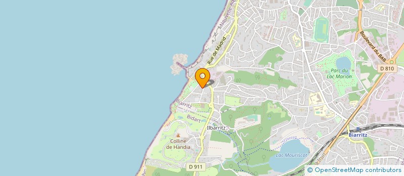 localisation de l'entreprise MADAME CHRISTINE LAVIELLE à BIARRITZ