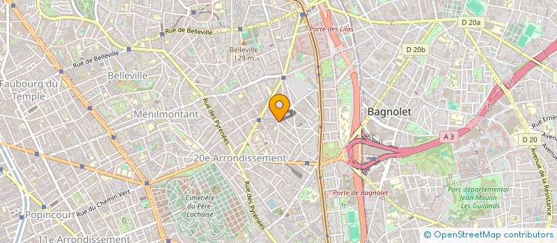 localisation de l'entreprise MADAME CHRISTINE LAVOIE  PARIS