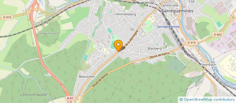 localisation de l'entreprise MADAME CHRISTINE LAW à FRONTIGNAN