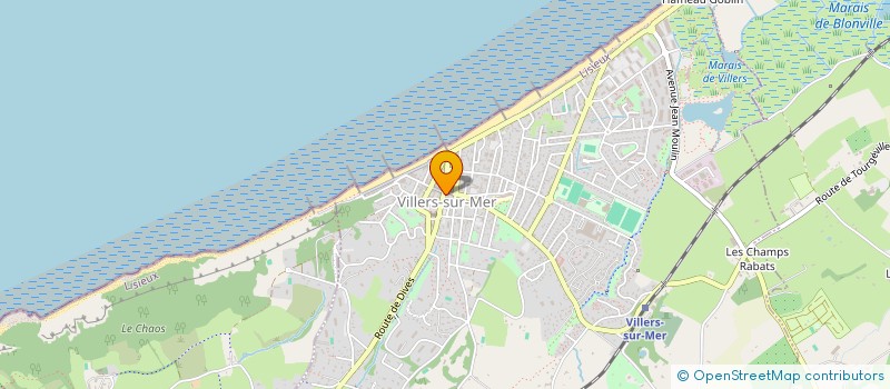 localisation de l'entreprise MADAME CHRISTINE LE BIHAN  VILLERS-SUR-MER