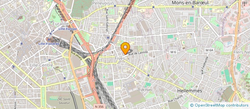 localisation de l'entreprise MADAME CHRISTINE LE CLAINCHE  LILLE